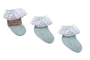 MAMA'S FEET SKARPETKI VINTAGE LOVE - MIĘTOWE RÓŻNE ROZMIARY
