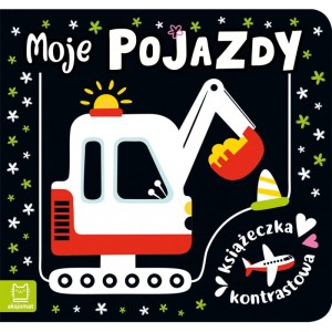 MOJE POJAZDY. KSIĄŻECZKA KONTRASTOWA
