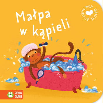 Moje pierwsze bajeczki. Małpa w kąpieli.jpg
