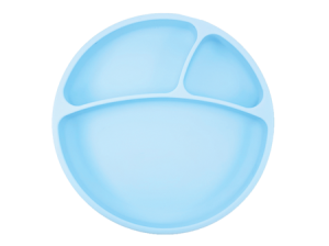 MINIKOIOI Talerzyk silikonowy niebieski