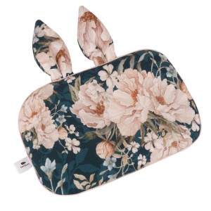 Samiboo Bambusowa poduszka Z USZAMI Peonie