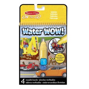 Melissa&Doug  Wodna Kolorowanka Water Wow POJAZDY