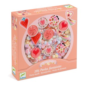 Djeco Zestaw do tworz. biżuterii PEREŁKI SERCA 